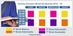 Calendario Escuela de IDIOMAS
