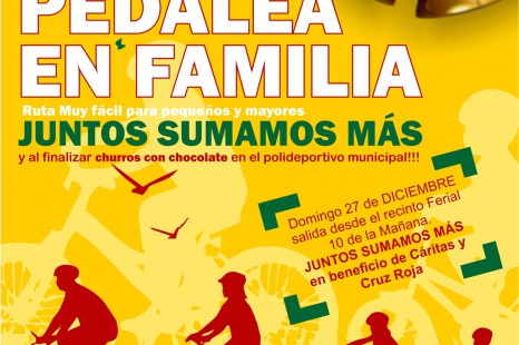 Ruta Urbana PEDALEA EN FAMILIA 27 Diciembre