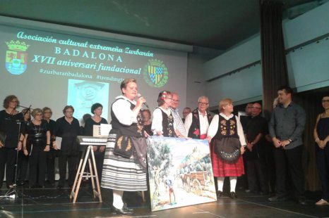 Gala de la Asociación Cultural Extremeña “Zurbarán” en el Centro Cívico “La Salut”