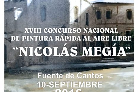 XVIII CONCURSO NACIONAL DE PINTURA RÁPIDA AL AIRE LIBRE «NICOLÁS MEGÍA»