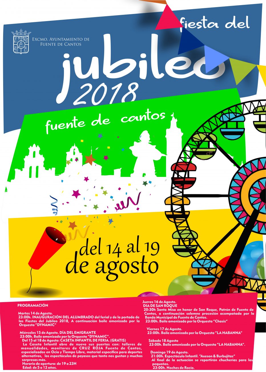 Feria de AGOSTO. Fiesta del JUBILEO