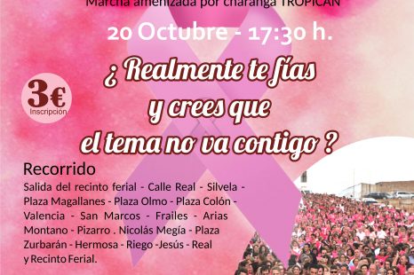 20-O: cita con la solidaridad y la concienciación en la IV Marcha Rosa