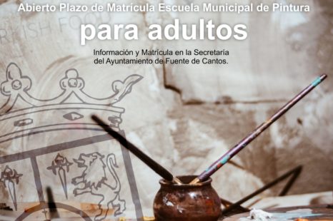 Escuela de Pintura ADULTOS. Matrícula.