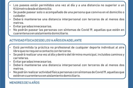 Guía de Salidas a partir del 2 de mayo