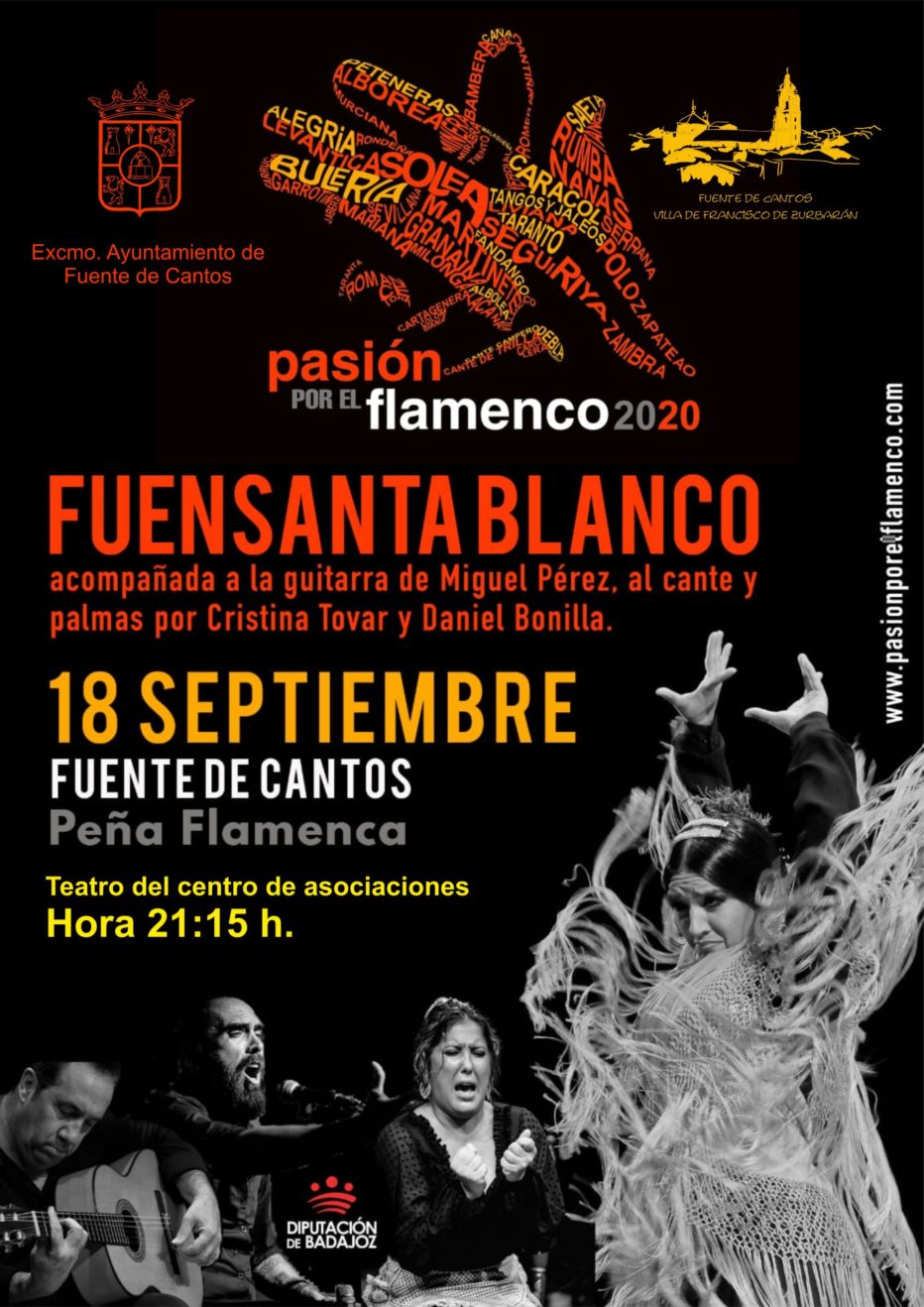 El Otoño Flamenco se traslada al Auditorio del centro de asociaciones