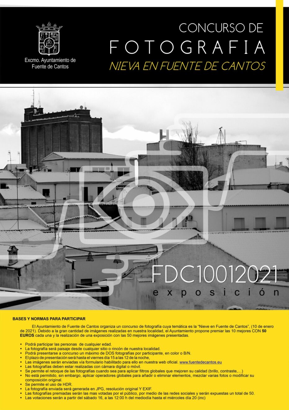 Concurso de Fotografía “Nieve en Fuente de Cantos”