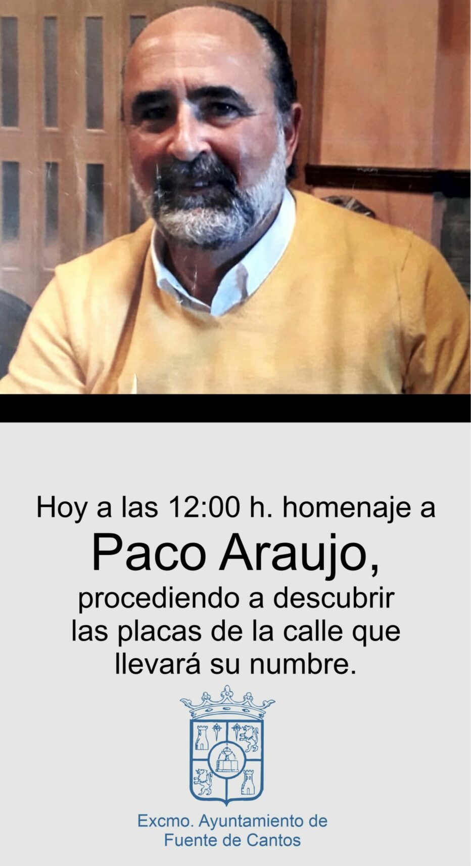 Homenaje a Paco Araujo