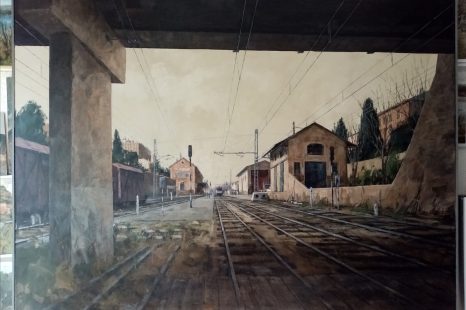 José María Díaz, con ‘Autovías’ se alza con el primer premio del XXVII certamen internacional de pintura Francisco de Zurbarán